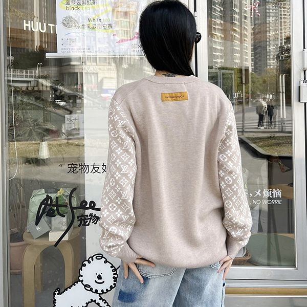 24秋冬プレ☆人気ルイヴィトン モノグラム クルーネックセーター 偽物 vuc53193